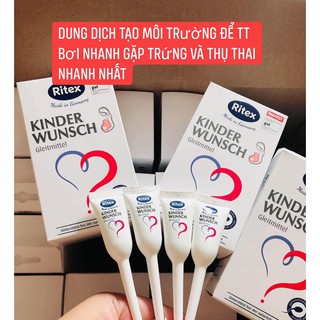 ❤️❤️❤️❤️TUÝP TẠO MÔI TRƯỜNG TĂNG THỤ THAI RITEX hàng Đức chuẩn bill