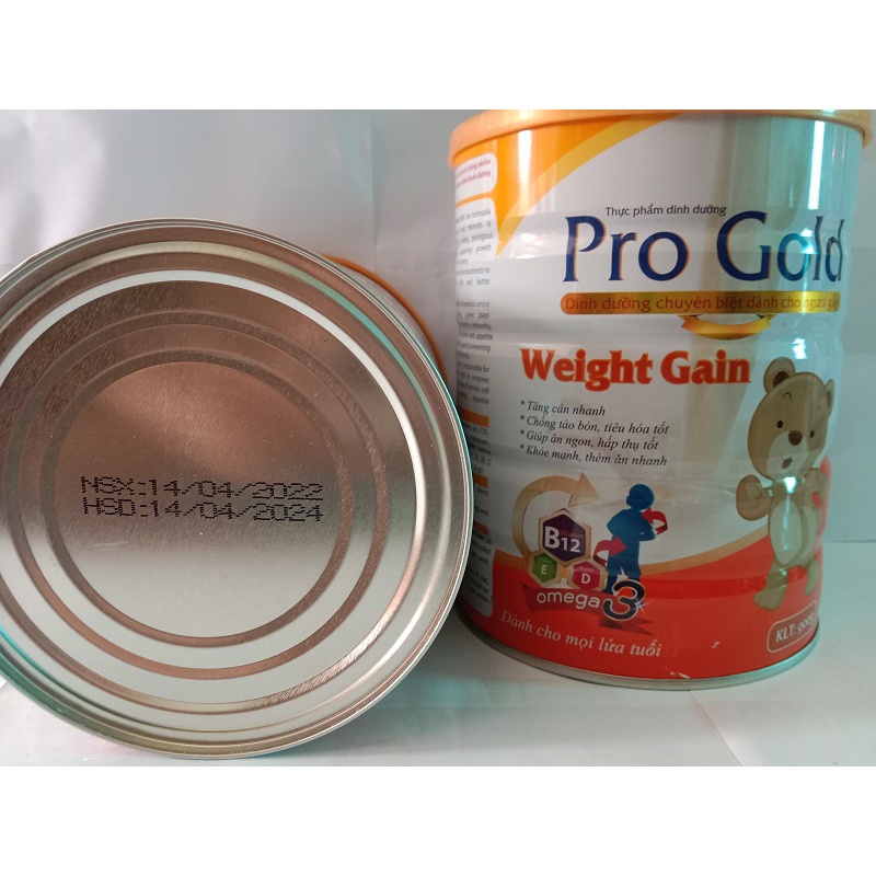 Sữa tăng cân cho người gầy Pro Gold Weight Gain lon 900g