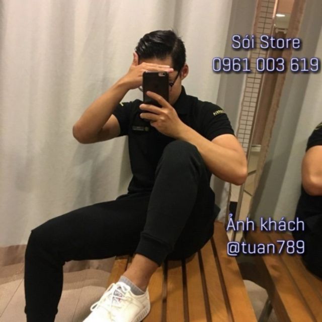 FS50K - Quần jogger nam nữ thun da cá/nỉ bigsize thể thao/gym