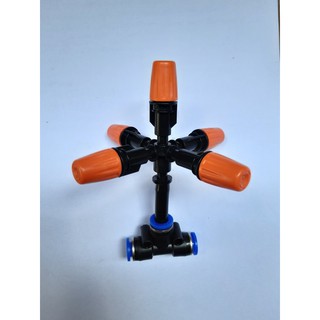 Combo 10 béc phun sương 5 hướng loại 1 t 8 li