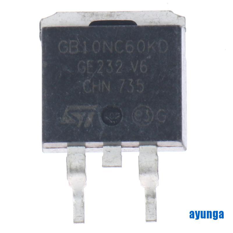 Bộ 5 Linh Kiện Điện Tử GB10NC60KDSF TO-263 STGB10NC60KDSF TO263 GB10NC60KD Thông Minh