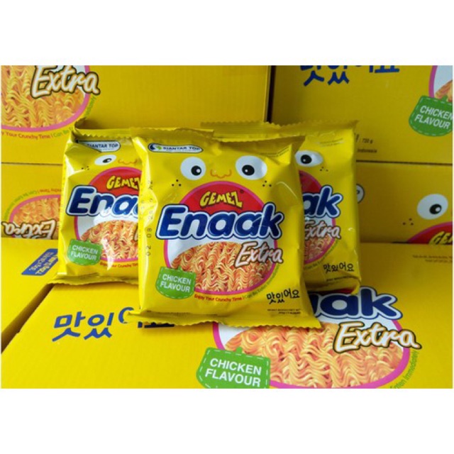 Combo 2 hộp snack mì enaak (gồm 48 gói vị gà/30gr) | BigBuy360 - bigbuy360.vn