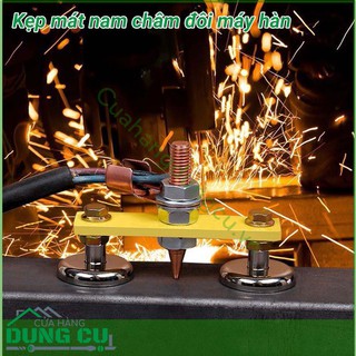 Kẹp mát nam châm đôi máy hàn