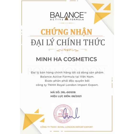 Serum Balance Active Formula Vitamin C Power Serum 30ml dưỡng sáng da và mờ vết thâm - mỹ phẩm MINH HÀ cosmetics