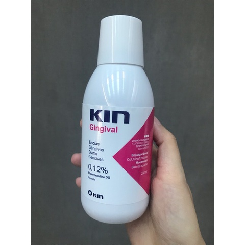 Nước súc miệng Kin Gingival Mouthwash diệt khuẩn 250ml