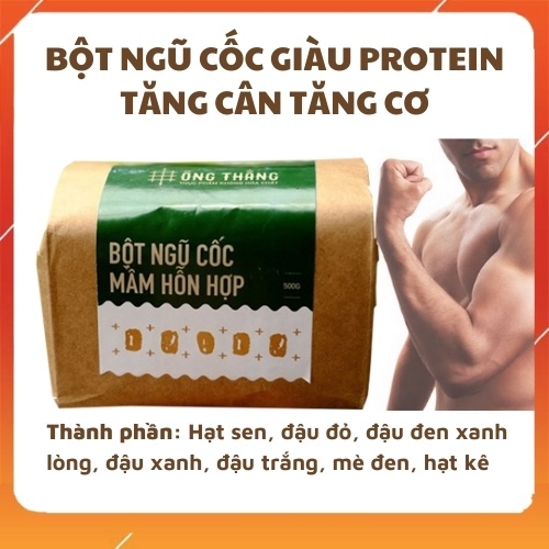 BỘT NGŨ CỐC GIÀU PROTEIN HỖ TRỢ TẬP GYM, TĂNG CÂN, TĂNG CƠ HIỆU QUẢ