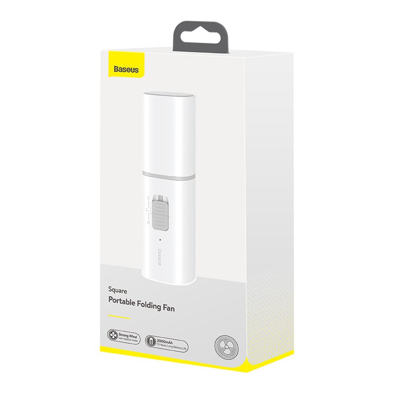 Quạt cầm tay mini tích hợp pin dự phòng 2000mah Baseus B02 chính hãng | BigBuy360 - bigbuy360.vn