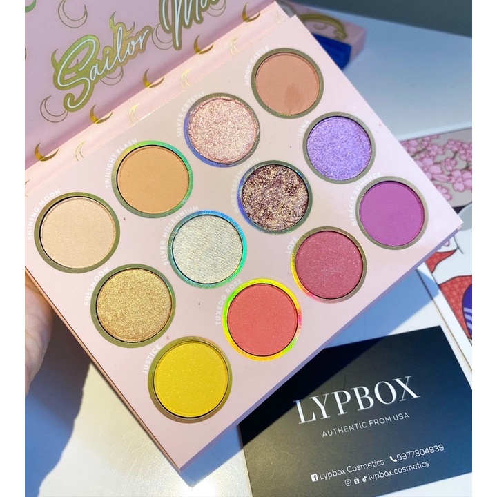 AUTH - SALE OFF PHẤN MẮT COLOURPOP SAILOR MOON PRETTY GUARDIAN