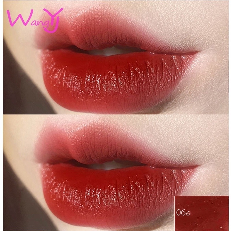 [Hàng mới về] Bộ 3 son kem trang điểm nhung lì mịn vỏ màu trắng dành cho học sinh nữ | BigBuy360 - bigbuy360.vn