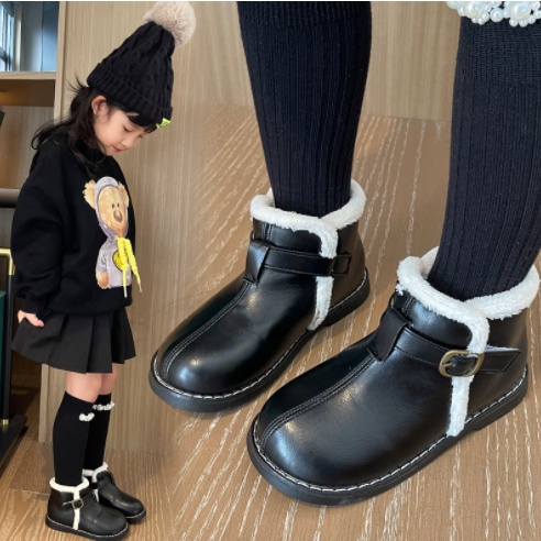 GIÀY BỐT CỔ CAO CHO BÉ, GIÀY CỔ LÔNG CHO BÉ HÀNG QUẢNG CHÂU MÃ QCCC20