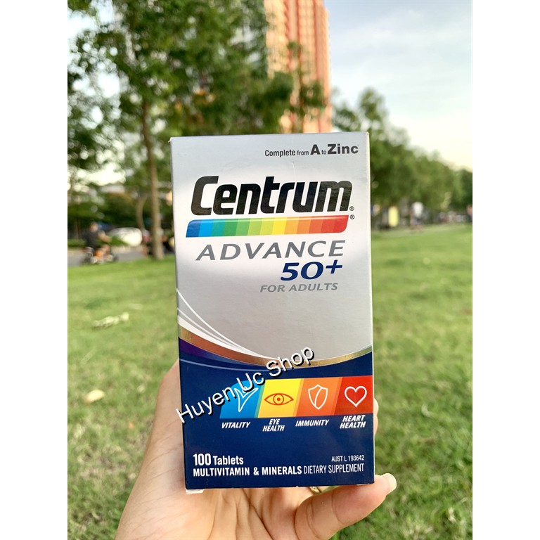 Vitamin tổng hợp cho người lớn Centrum advance/ advance 50+, Chuẩn Úc, Đủ bill Chemist, Bay air