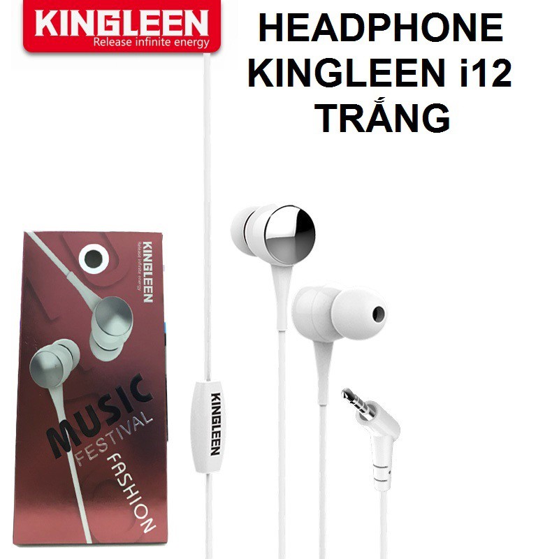 [Mã ELORDER5 giảm 10K đơn 20K] Tai nghe-Tai phone Kingleen i12 | BigBuy360 - bigbuy360.vn