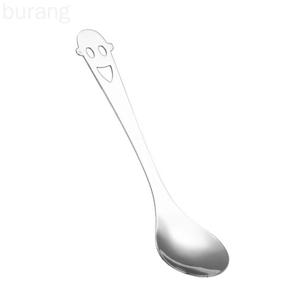 Muỗng cà phê/ Nĩa cán dài bằng thép không gỉ