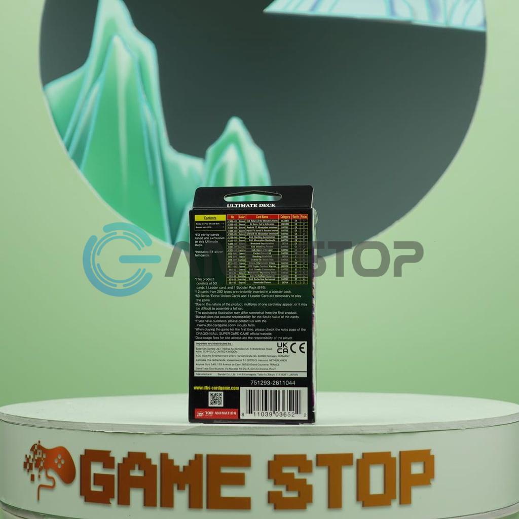 Thẻ bài Dragon Ball Super TCG Ultimate Deck 2022 DBS BE20 Deck Box Set Build Deck CHÍNH HÃNG MỸ DBTCGUSBE02