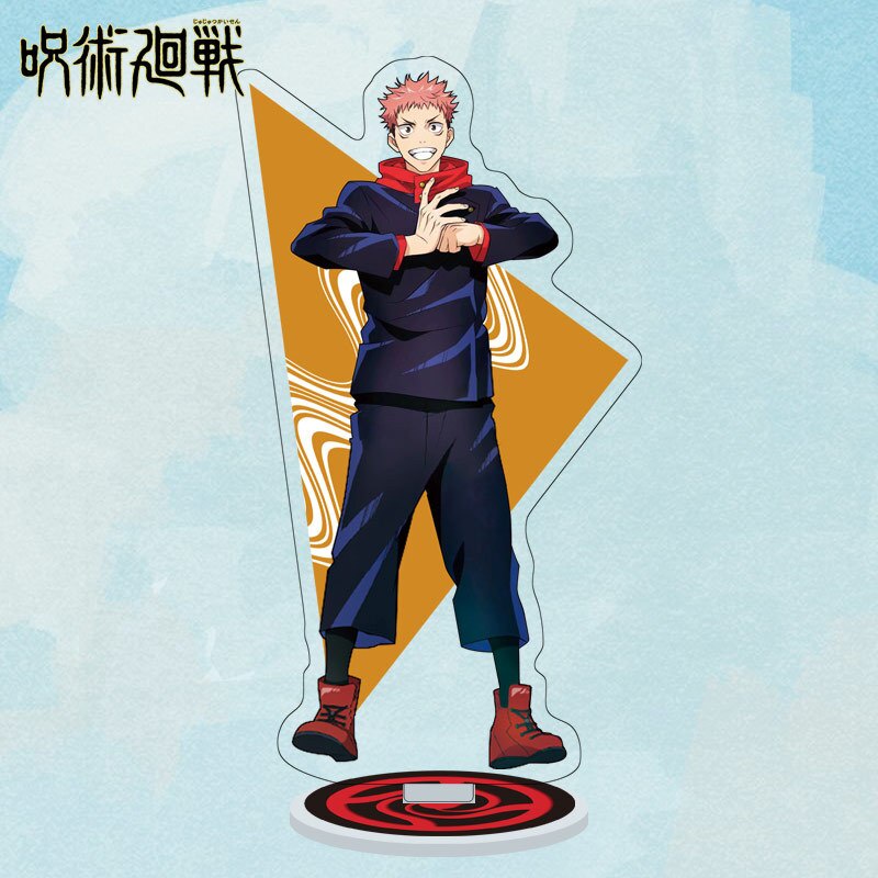 Mô Hình Standee Anime Jujutsu Kaisen Nhân Vật Gojo Satoru Itadori Yuji Chất liệu Acrylic trang trí bàn học bàn làm việc