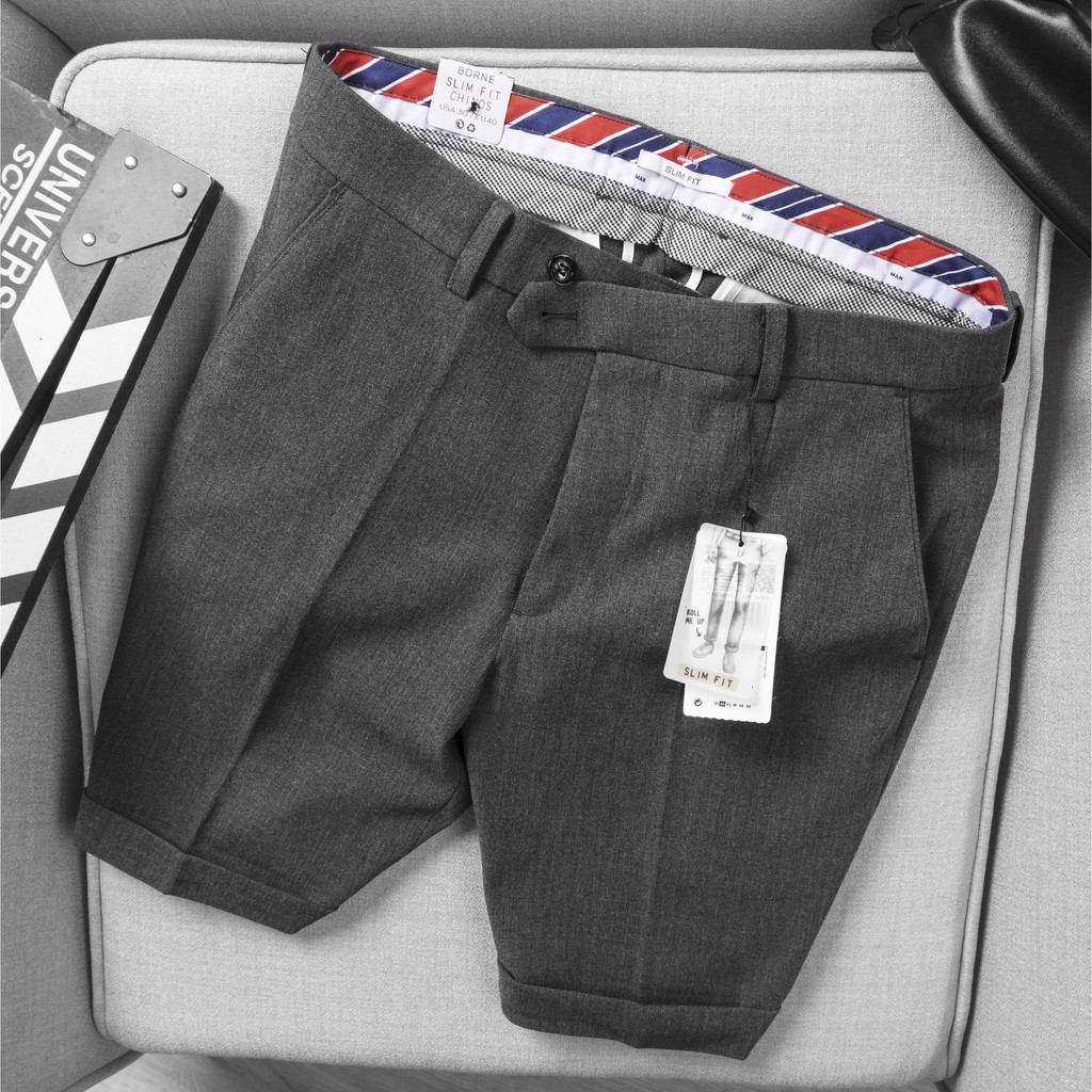 Quần Short Nam Tây Âu Cao Cấp co dãn dày dặn trẻ trung