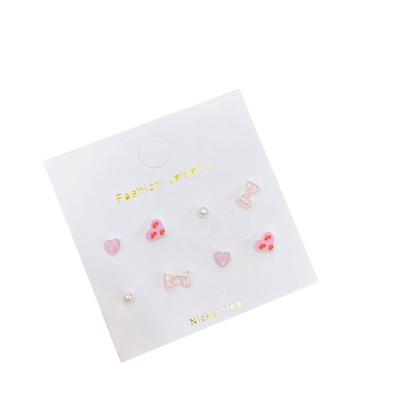 Bộ Khuyên Tai Thời Trang Hàn Quốc S925 Dành Cho Nữ