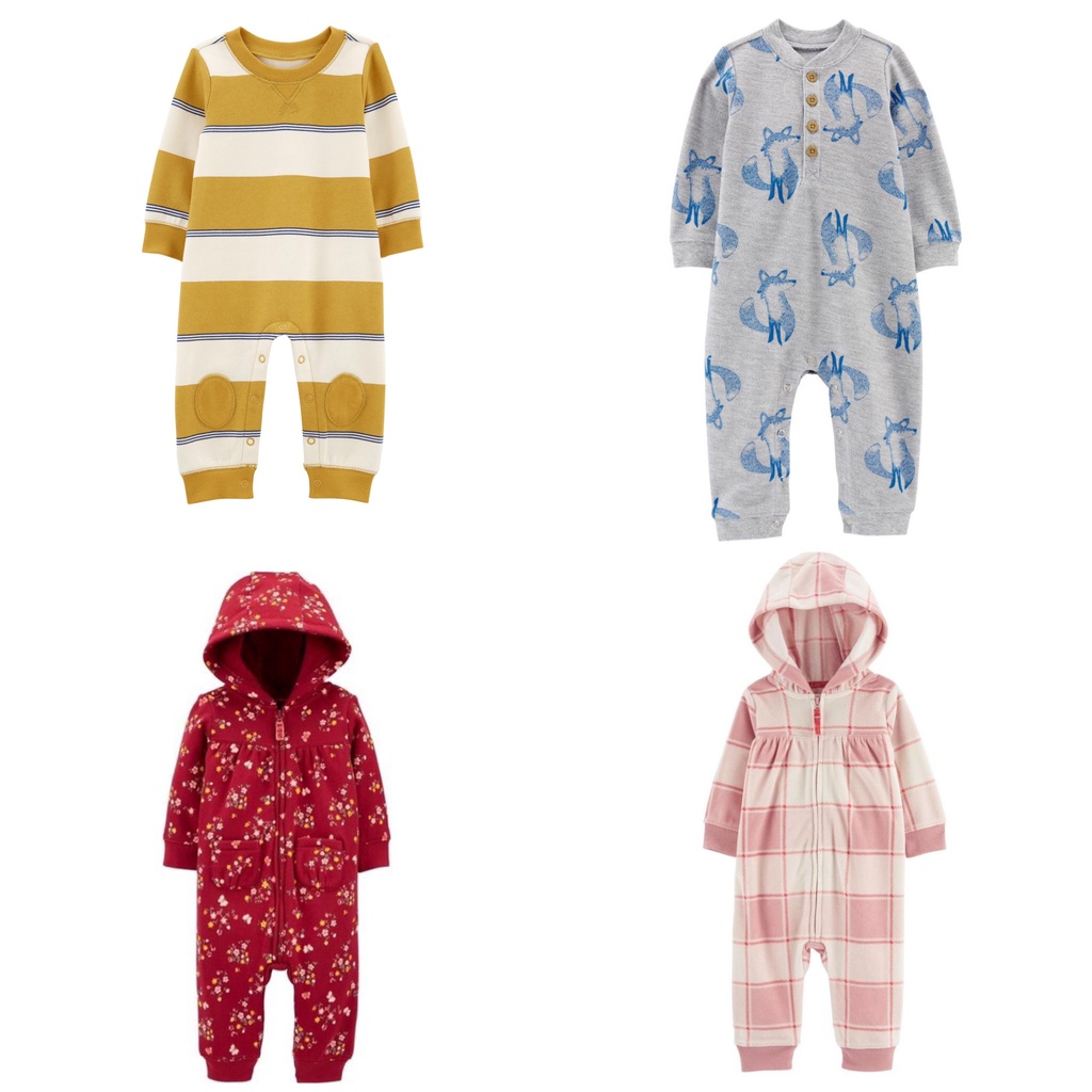 (CHỌN MẪU) Bộ Liền Thân Siêu Ấm Cho Bé ❤️ Body Sleep Nỉ Hàng Chuẩn Store ❤️ SleepSuit nỉ ấm cho bé