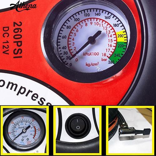 MÁY BƠM LỐP Ô TÔ MINI AIR COMPRESSOR