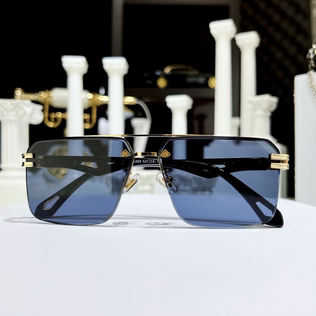 Kính Nam ⚜️𝑩𝑬̣̂𝑼 𝑺𝑻𝑶𝑹𝑬⚜️ Mắt Kính Cao Cấp MayBach - Hàng Unisex - Chống UV400 - Chống Chói Loá - Bảo Hành 24 Tháng