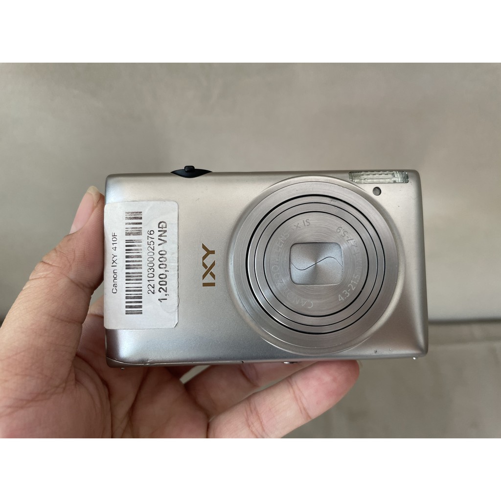 Máy ảnh Canon IXY 410F màu bạc