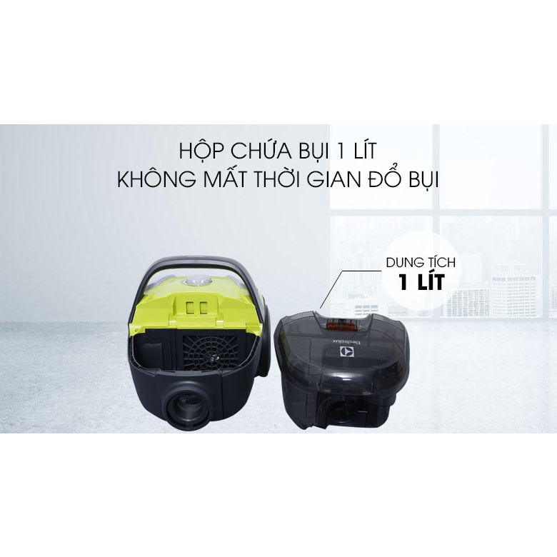 Máy hút bụi Electrolux Z1231 1600W chính hãng bh 12 tháng hàng chính hãng