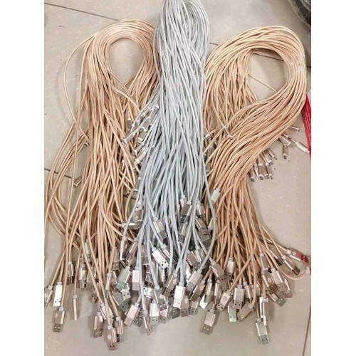 Dây cáp sạc nhanh điện thoại, Dây sạc điện thoại các loại dài 3m - Đủ các loại chân cho các loại điện thoại
