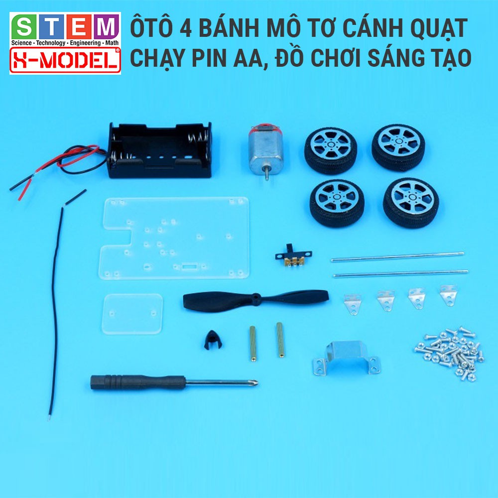 Đồ chơi thông minh, đồ chơi lắp ráp mô hình xe đồ chơi lego xếp hình cho bé XMODEL Giáo dục STEM STEAM sáng tạo