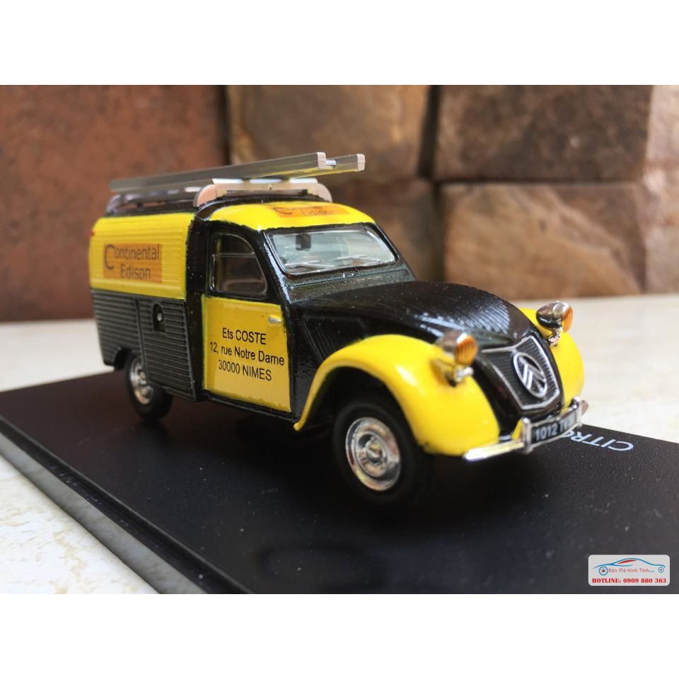 Mo Hinh Xe O To Cổ Citroen 2cv Pickup Tỷ Lệ 1 43 Shopee Việt Nam