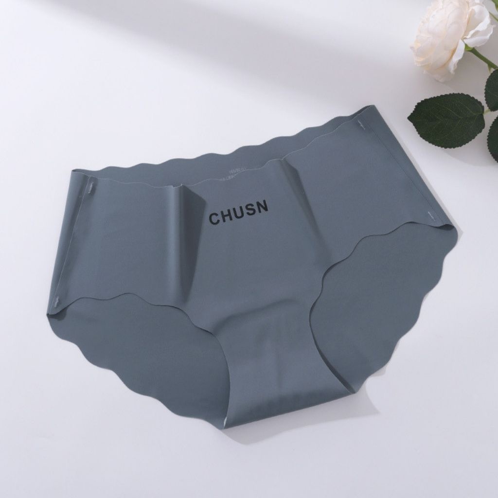 Quần lót nữ thun lạnh đúc su không đường may mềm mại thoáng mát, Quần chíp nữ lượn sóng đẹp và dễ thương LANIXA L8977