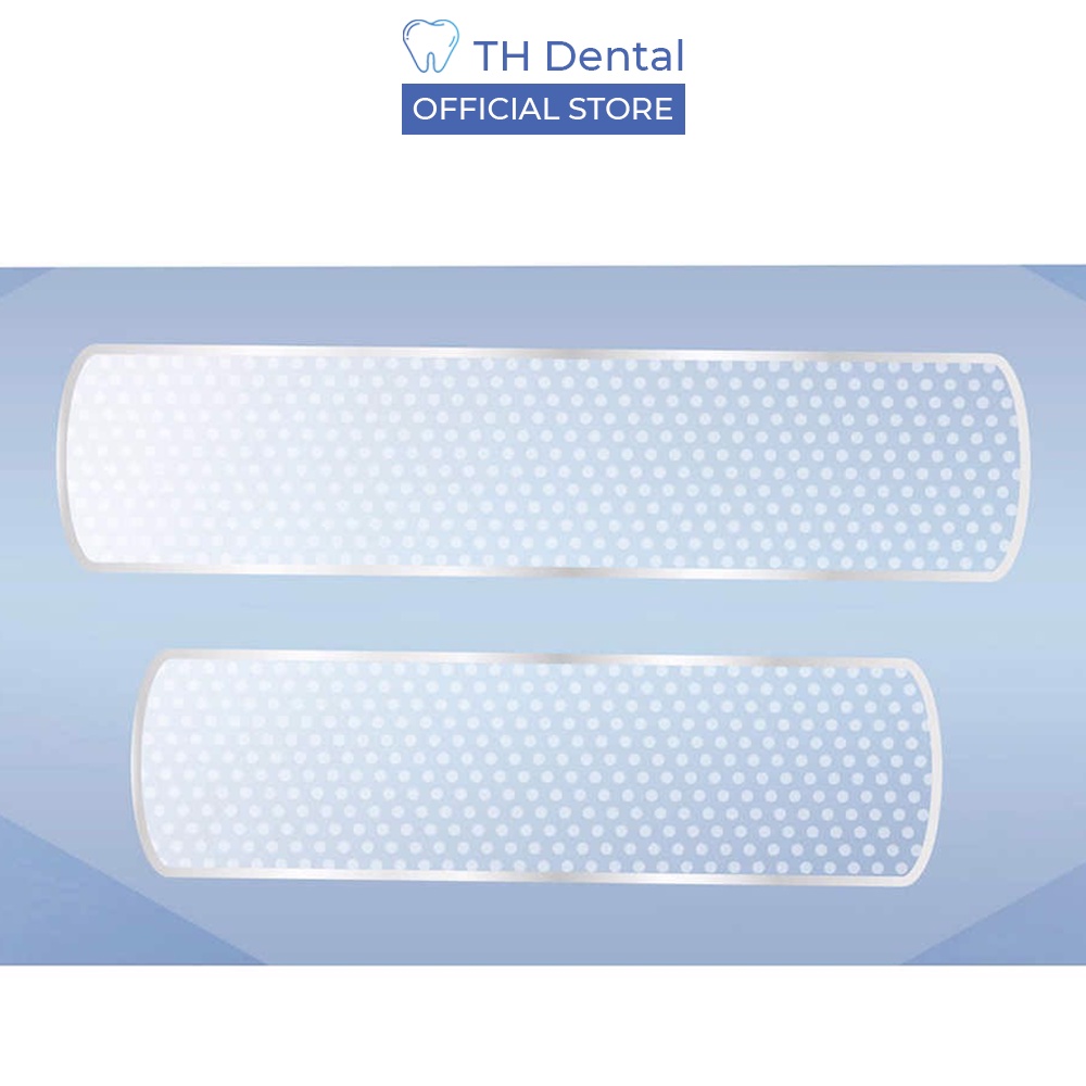 Miếng dán trắng răng 7 ngày chính hãng 3D-5D White Teeth Whitening Strips tiện lợi