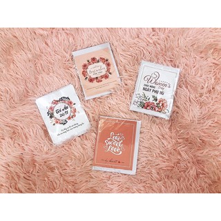 Thiệp chúc mừng 8/3, thiệp chúc mừng sinh nhật - Nàng Thơ Handmade