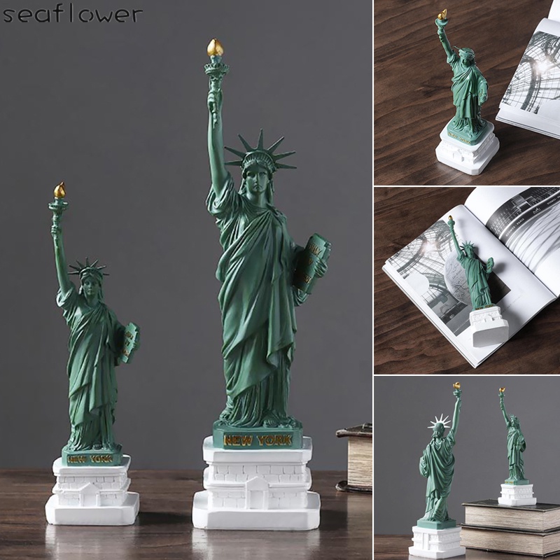 Đồ trang trí Tượng Nữ Thần Tự Do New York Bằng Nhựa Resin Để Trang Trí