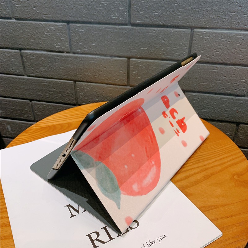 Bao Da Nắp Gập Họa Tiết Hoạt Hình Cho Ipad Mini 1 2 3 4 5 Air Pro 4th 5th 6th 7th 8th Gen 7.9 "9.7" 10.5 "10.2" 10.9 "11"