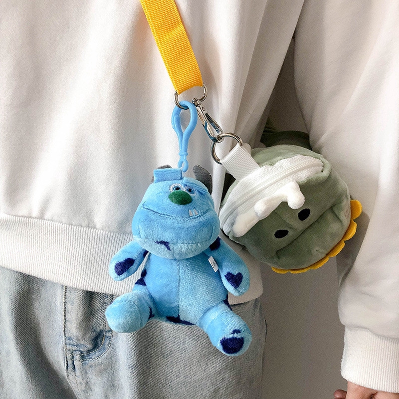 Móc khóa thú bông hoạt hình kiểu dáng hoạt hình Stitch dễ thương