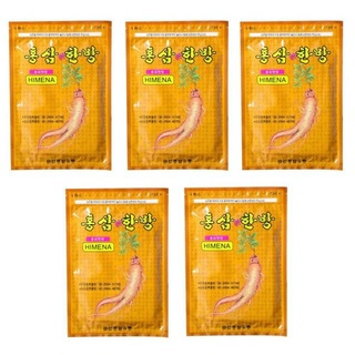 Combo 100 cao dán giảm đau hồng sâm korea
