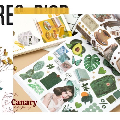 Quyển 50 sticker A5