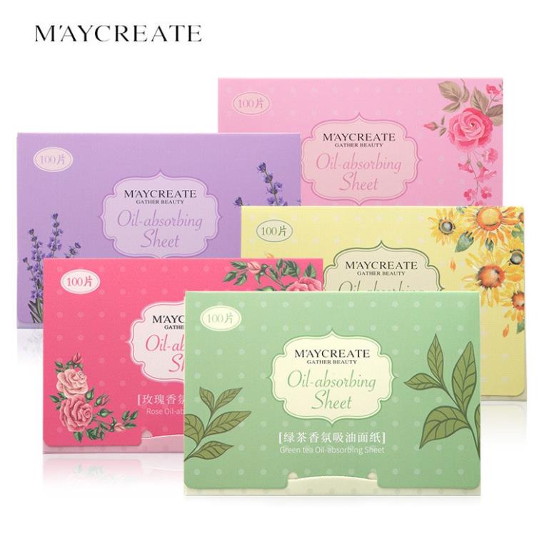 giấy thấm dầu maycreat 100 tờ