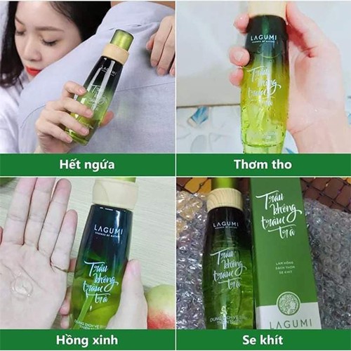 CHÍNH HÃNG |  Combo 2 chai Dung dịch vệ sinh phụ nữ Lagumi Trầu Không Tràm Trà 100% thiên nhiên-An toàn Mẹ Bầu