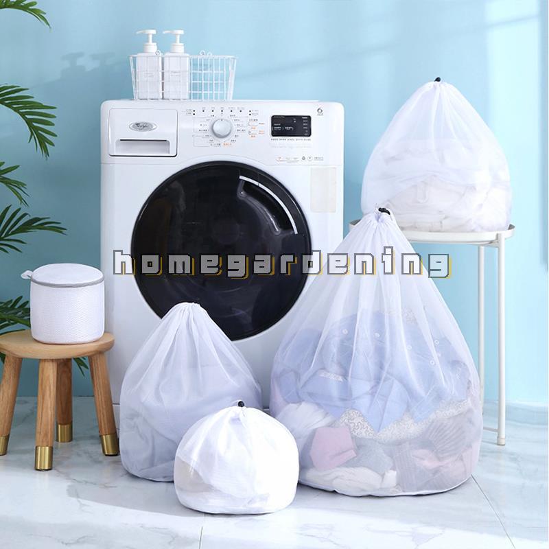 Túi Lưới Giặt Đồ Lót / Vớ Sức Chứa Lớn Có Dây Rút Tiện Dụng