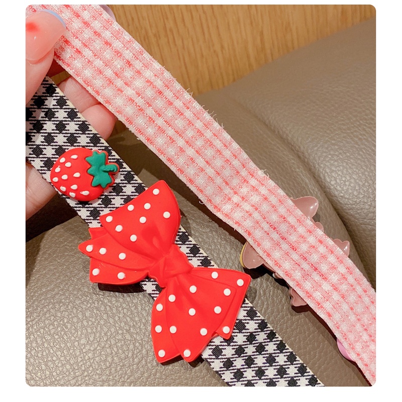 Bờm tóc cho bé gái băng đô dán tóc mái cố định chống gãy tóc phong cách Hàn Quốc dễ thương cho bé mã B02