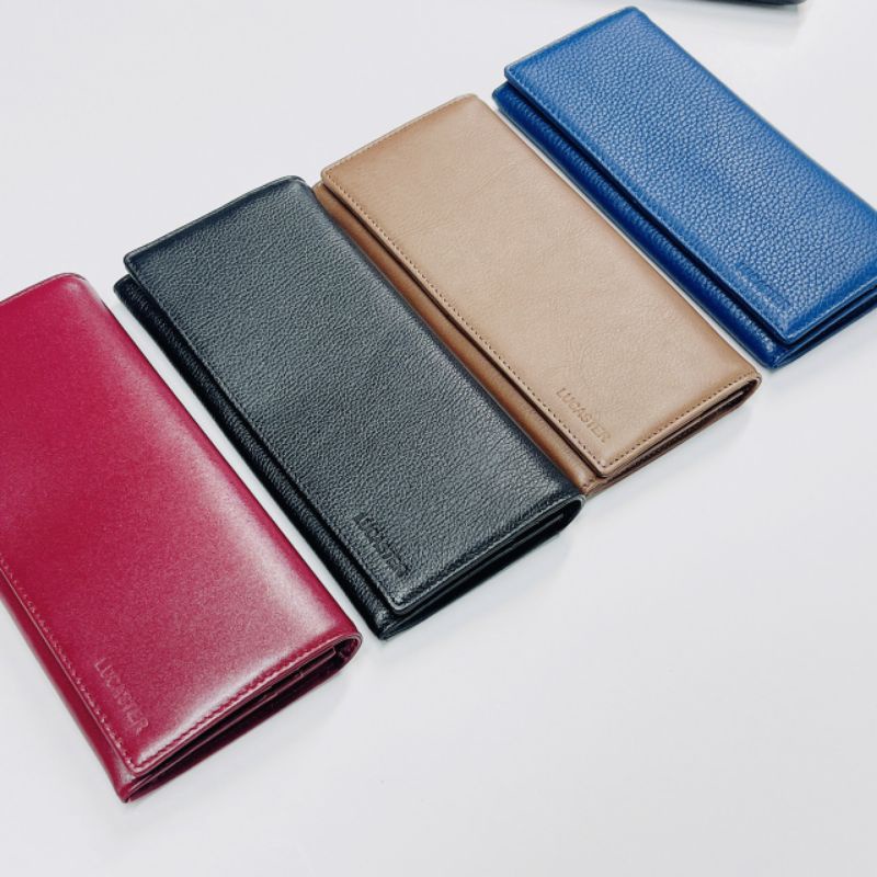 [Da thật] ví dài nam,nữ da thật nhập khẩu wallet công sở bảo trì miễn phí trọn đời.