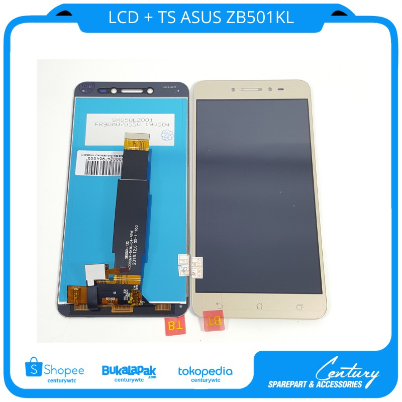 Màn Hình Cảm Ứng Lcd Màu Trắng / Đen / Vàng Chuyên Dụng Cho Asus Zenfone Live / Zb501Kl / A007