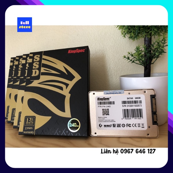 Ổ cứng SSD Kingspec 120GB chính hãng, giá rẻ, siêu nhanh bảo hành 3 năm cài sẵn Win | BigBuy360 - bigbuy360.vn