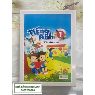 Flashcard Tiếng Anh lớp 1 mới nhất -Tiếng Anh Bộ Giáo Dục -Hoàng Văn Vân chủ biên ( Thẻ ép plastics  bền đẹp)