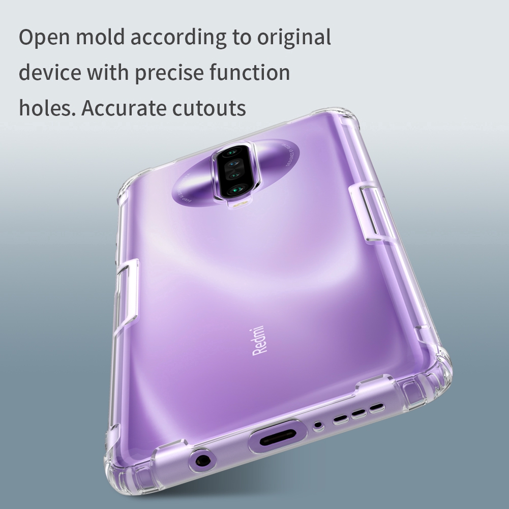 Ốp Điện Thoại NILLKIN Cho Xiaomi Redmi K30 / K30 5G Màu Sắc Trong Suốt