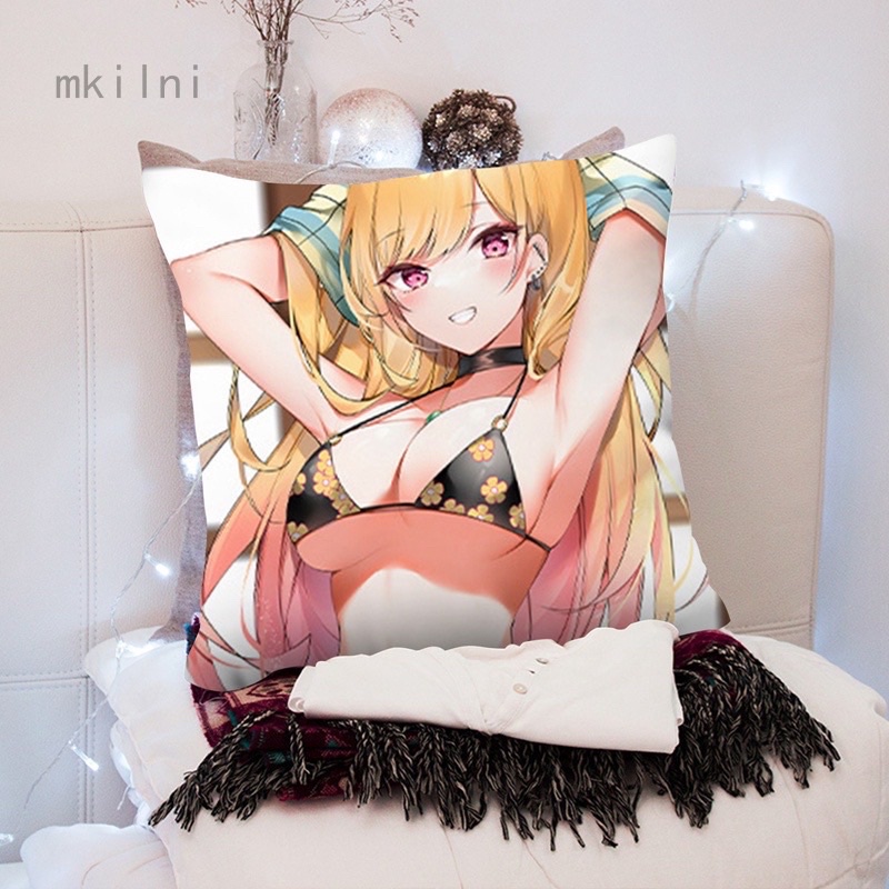 Vỏ Gối Đơn In Hình Anime Kitagawa Marin My Dress Up Darling - Fx Anime