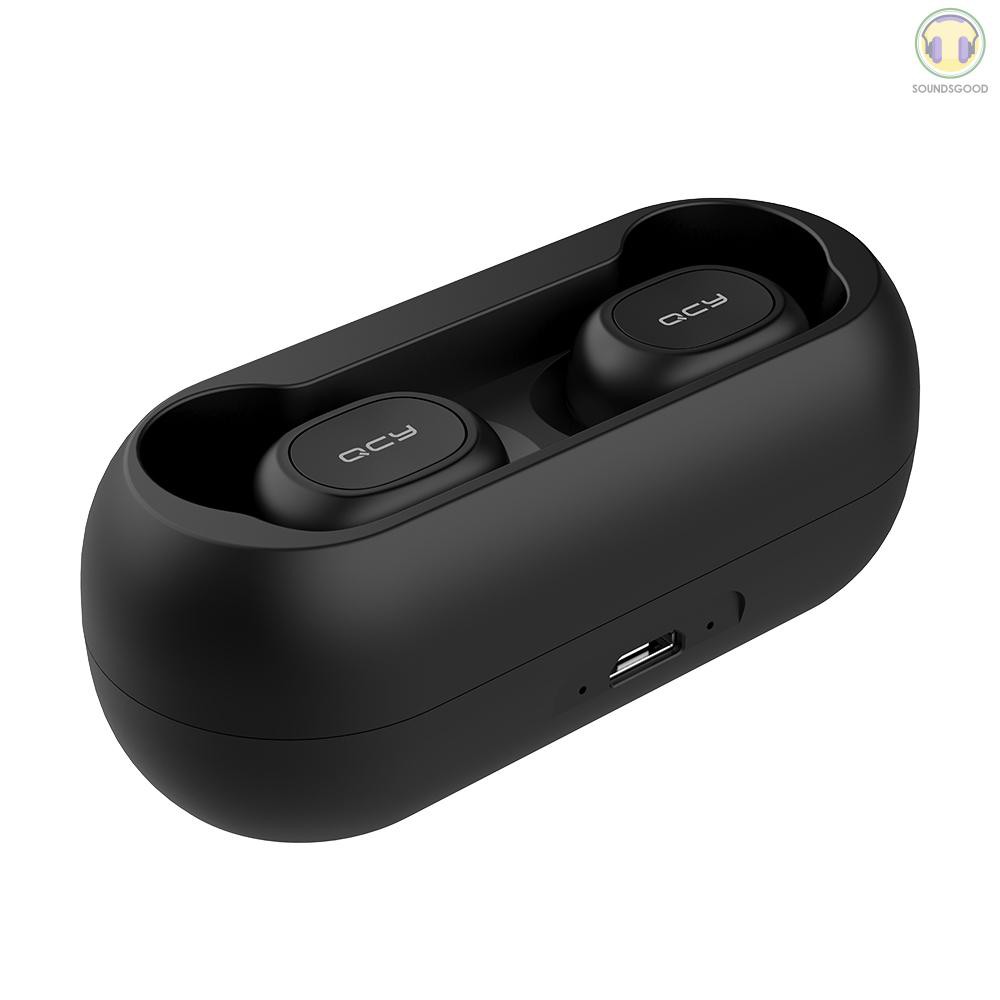 Tai Nghe Nhét Tai Qcy T1C Bluetooth 5.0 Tws Có Mic Chất Lượng Cao