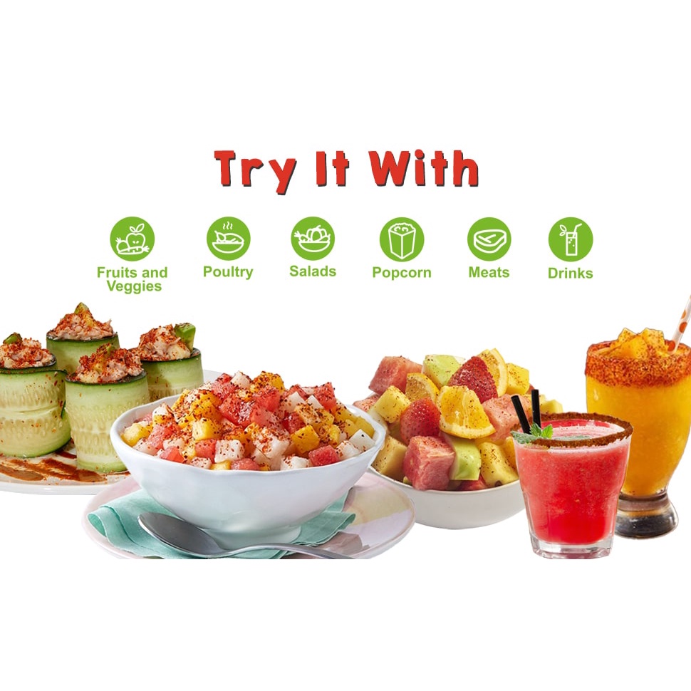 Gia Vị Chấm Hỗn Hợp, Muối Chấm Tajin Clasico Seasoning With Lime, Chai 142g