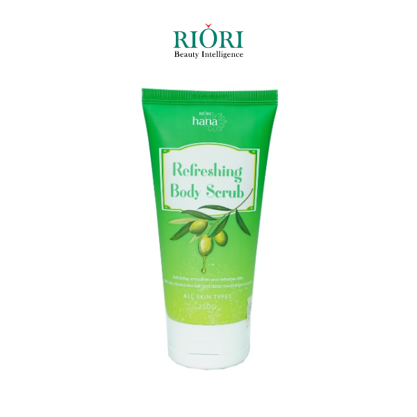 Muối Tẩy Tế Bào Chết RIORI HANA REFRESHING BODY SCRUB 250g (Mẫu Mới)